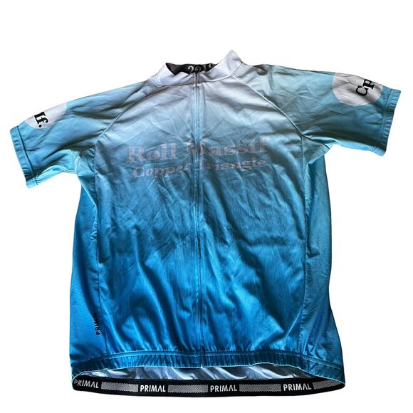 Primal 2019 Copper Triangle Colorado Racing Road Bike Men's Jersey Sz Large - Picture 2 of 10